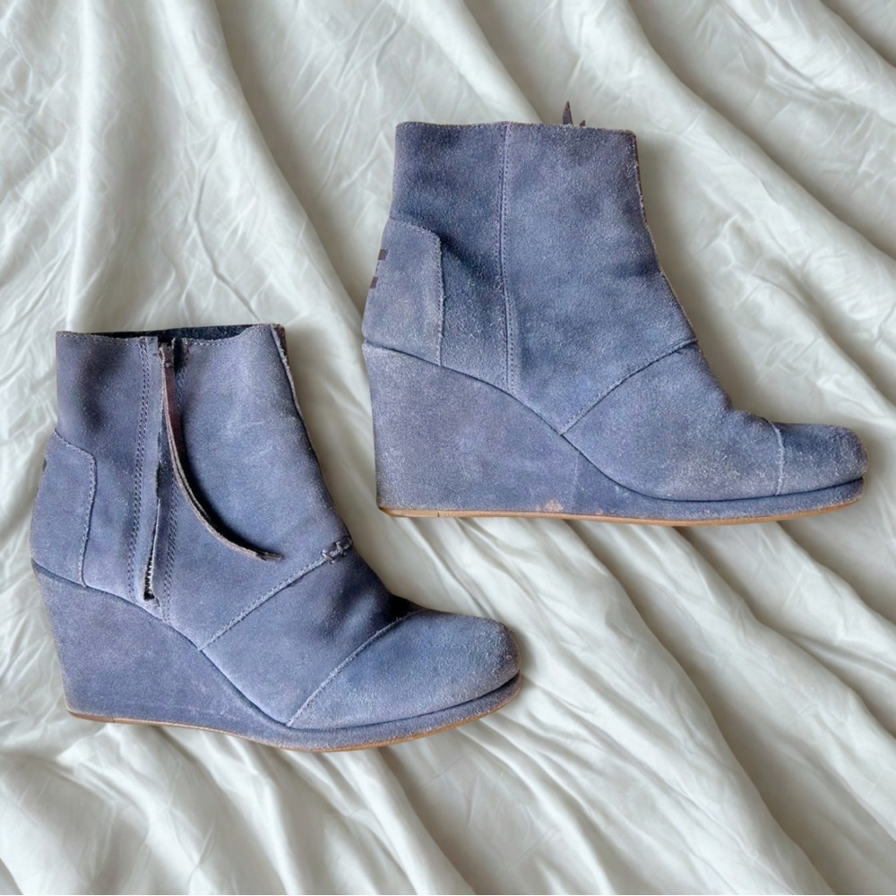 ‼️SOLD‼️Toms Women's Gray Ankle Booties